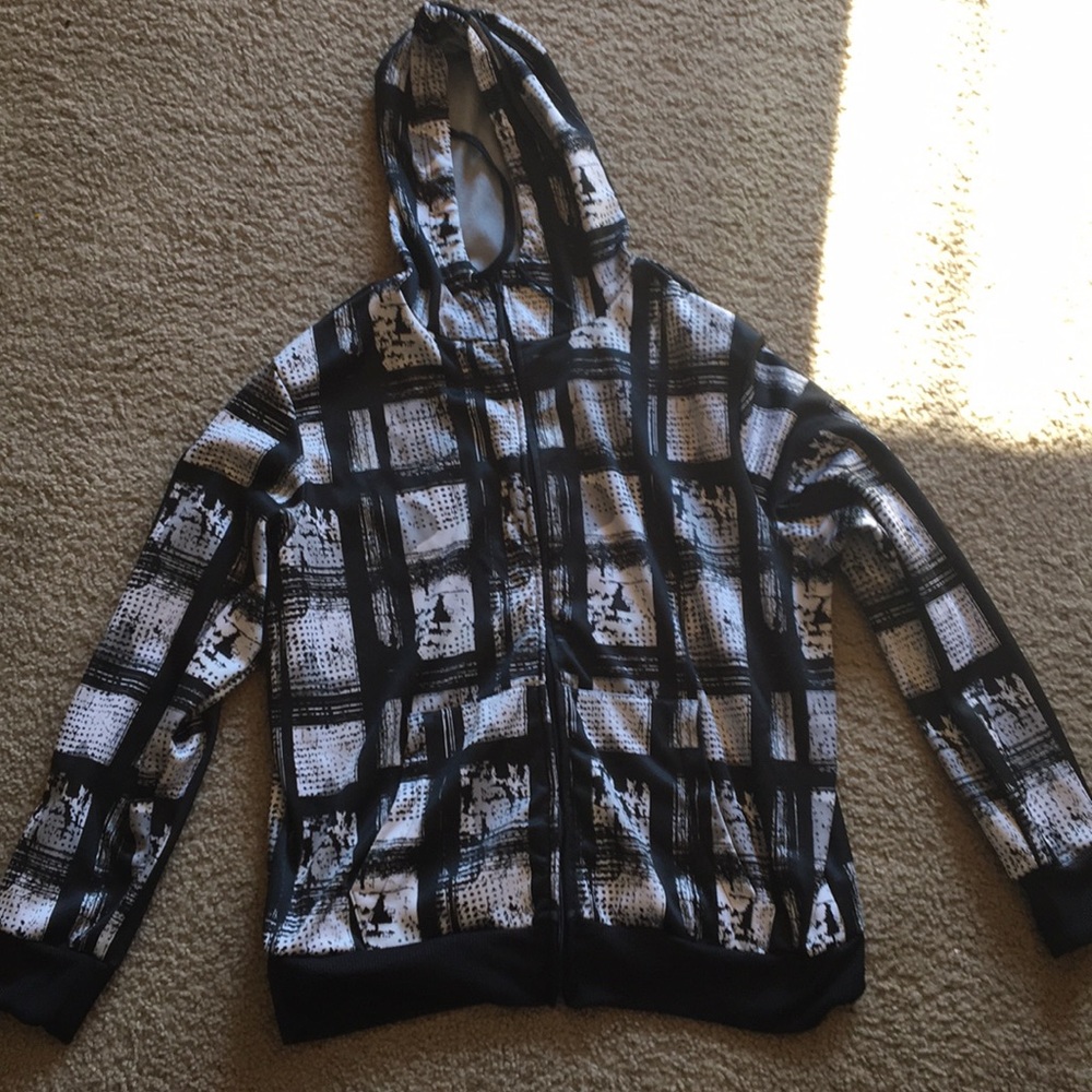 Large zip up